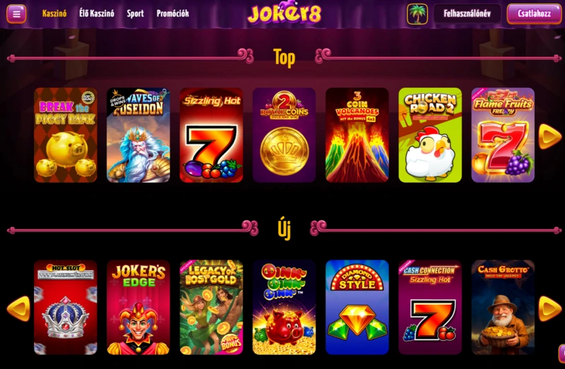 joker8 games page