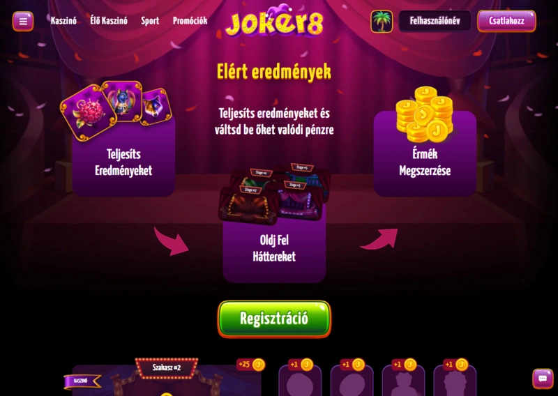 joker8 tournaments page